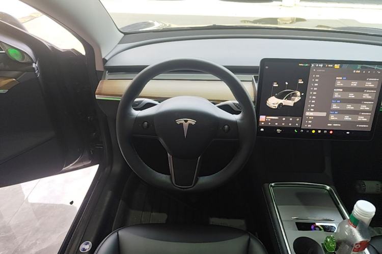 Used Tesla Model 3 2021 Standard Range Rear-Wheel Drive Upgraded Version 3D6 Steering Wheel