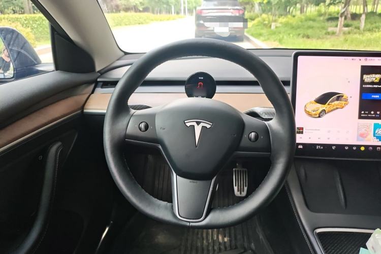 Used Tesla Model 3 2021 Standard Range Rear-Drive Upgraded Version Steering Wheel