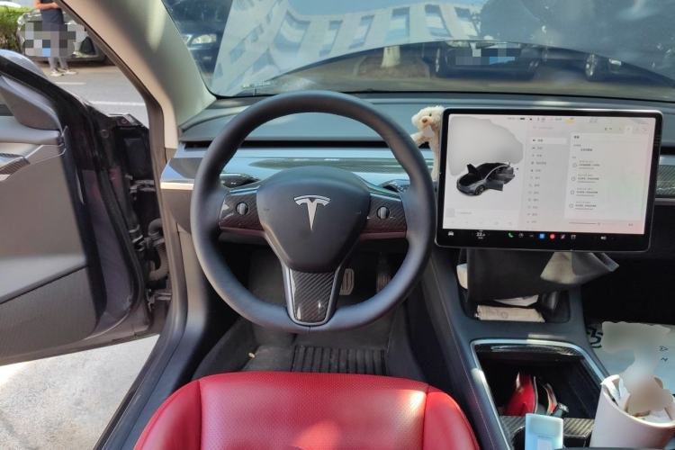 Used Tesla Model 3 2021 Standard Range Rear-Wheel Drive Upgraded Version 3D6 Steering Wheel