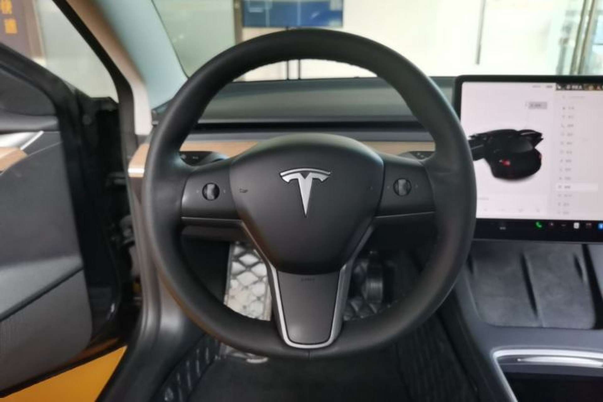 Used Tesla Model 3 2021 Standard Range Rear-Wheel Drive Upgraded Version 3D6 Steering Wheel