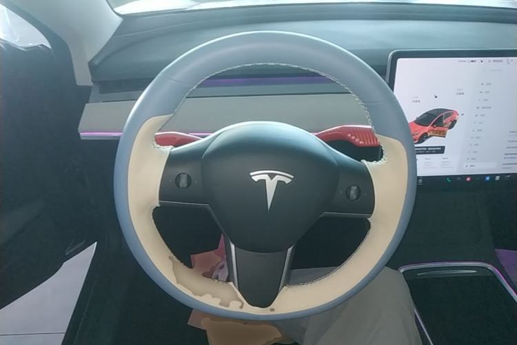 Used Tesla Model 3 2021 Revised Version Standard Range Rear-Wheel Drive Upgraded Edition 3D1 Steering Wheel