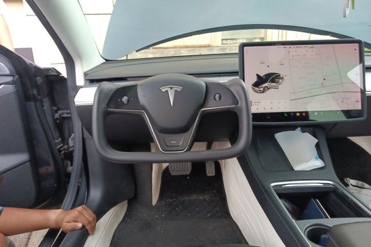 Used Tesla Model 3 2021 Standard Range Rear-Drive Upgraded Version Steering Wheel
