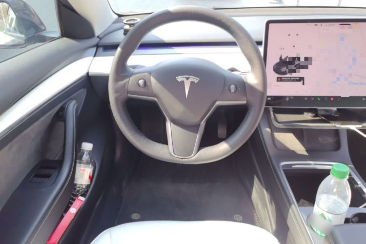 Used Tesla Model 3 2021 Standard Range Rear-Wheel Drive Upgraded Version 3D6 Steering Wheel