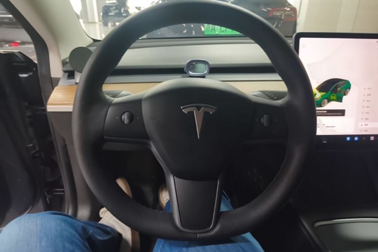 Used Tesla Model 3 2021 Revised Version Standard Range Rear-Wheel Drive Upgraded Edition 3D1 Steering Wheel