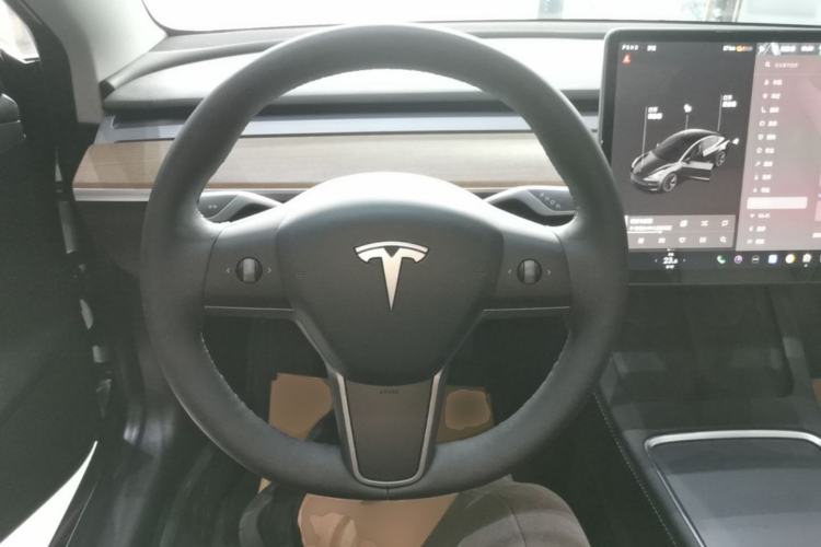 Used Tesla Model 3 2021 Revised Version Standard Range Rear-Wheel Drive Upgraded Edition 3D1 Steering Wheel