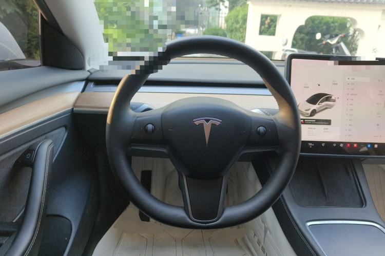 Used Tesla Model 3 2021 Standard Range Rear-Wheel Drive Upgraded Version 3D6 Steering Wheel