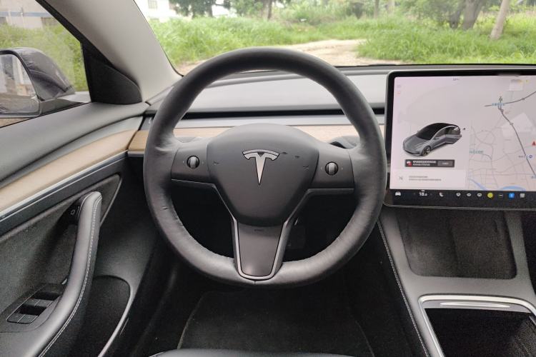 Used Tesla Model 3 2021 Standard Range Rear-Drive Upgraded Version Steering Wheel