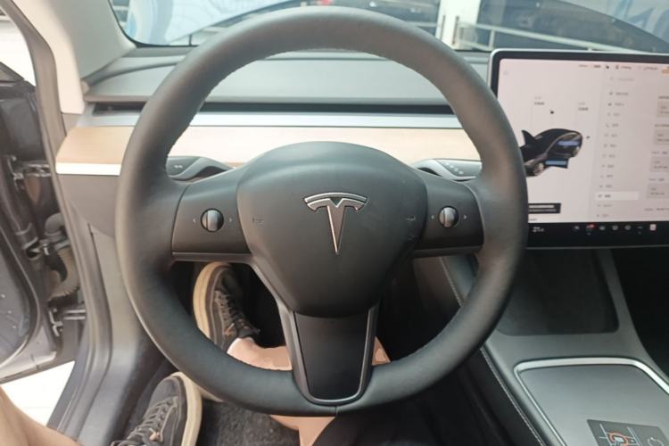Used Tesla Model 3 2021 Standard Range Rear-Wheel Drive Upgraded Version 3D6 Steering Wheel