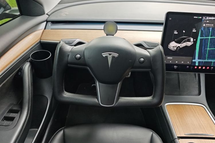 Used Tesla Model 3 2021 Revised Version Standard Range Rear-Wheel Drive Upgraded Edition 3D1 Steering Wheel