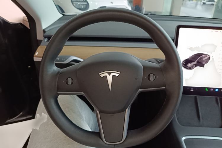 Used Tesla Model 3 2021 Standard Range Rear-Wheel Drive Upgraded Version 3D6 Steering Wheel