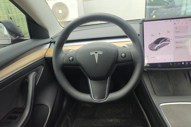 Used Tesla Model 3 2021 Revised Version Standard Range Rear-Wheel Drive Upgraded Edition 3D1 Steering Wheel