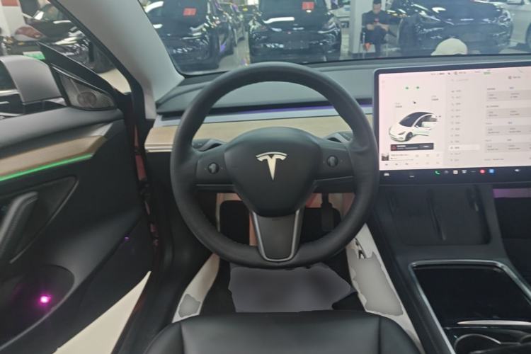 Used Tesla Model 3 2021 Revised Version Standard Range Rear-Wheel Drive Upgraded Edition 3D1 Steering Wheel