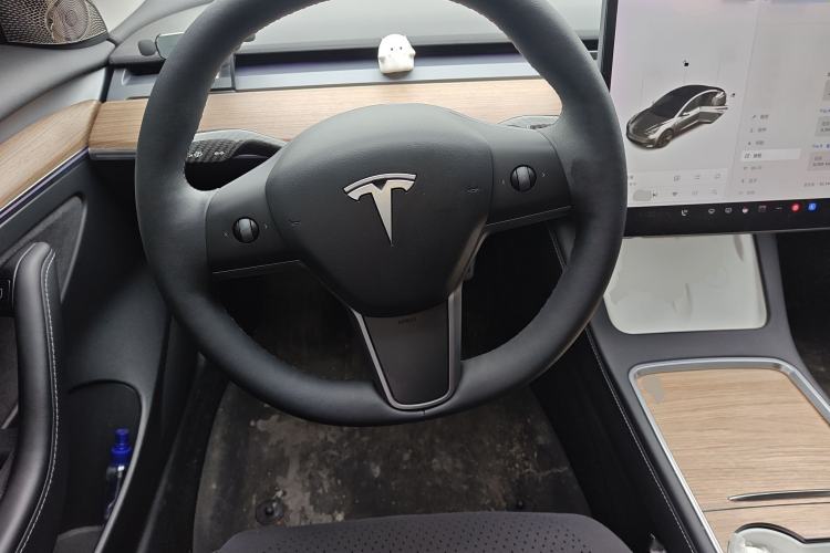 Used Tesla Model 3 2021 Revised Version Standard Range Rear-Wheel Drive Upgraded Edition 3D1 Steering Wheel