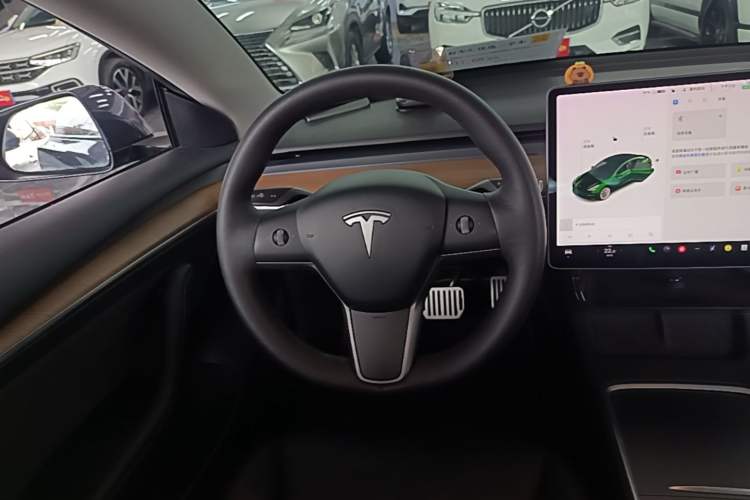 Used Tesla Model 3 2021 Standard Range Rear-Drive Upgraded Version Steering Wheel
