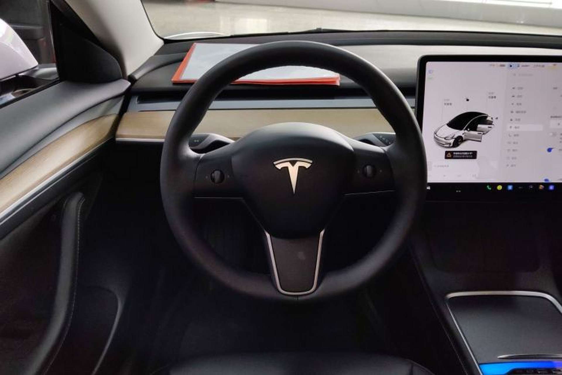 Used Tesla Model 3 2021 Standard Range Rear-Wheel Drive Upgraded Version 3D6 Steering Wheel