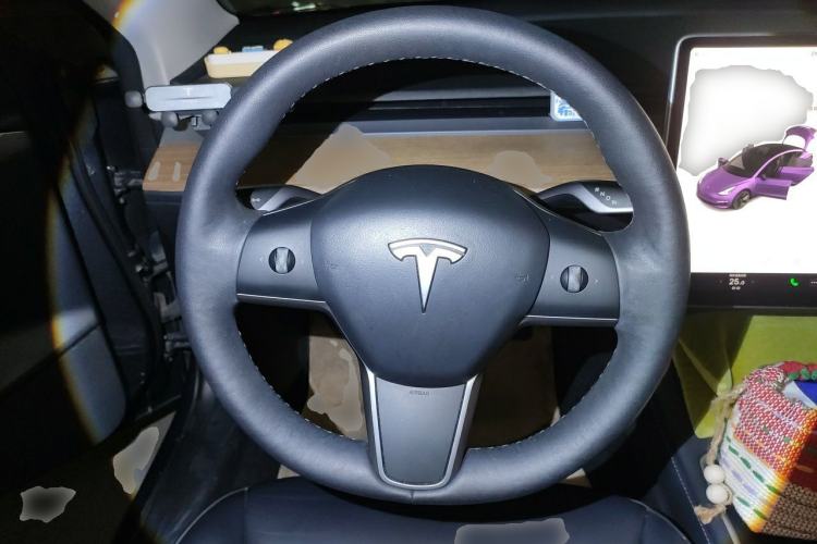Used Tesla Model 3 2021 Standard Range Rear-Wheel Drive Upgraded Version 3D6 Steering Wheel