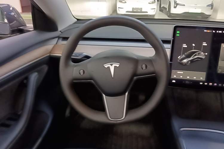 Used Tesla Model 3 2021 Standard Range Rear-Drive Upgraded Version Steering Wheel