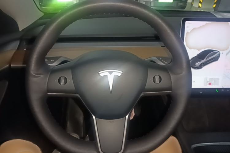 Used Tesla Model 3 2021 Standard Range Rear-Drive Upgraded Version Steering Wheel