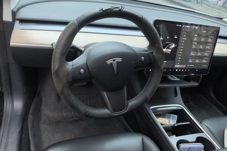 Used Tesla Model 3 2021 Revised Version Standard Range Rear-Wheel Drive Upgraded Edition 3D1 Steering Wheel