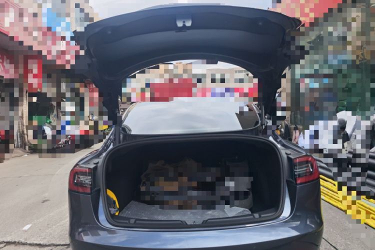 Used Tesla Model 3 2021 Revised Version II – Performance High-Performance All-Wheel-Drive Edition Trunk