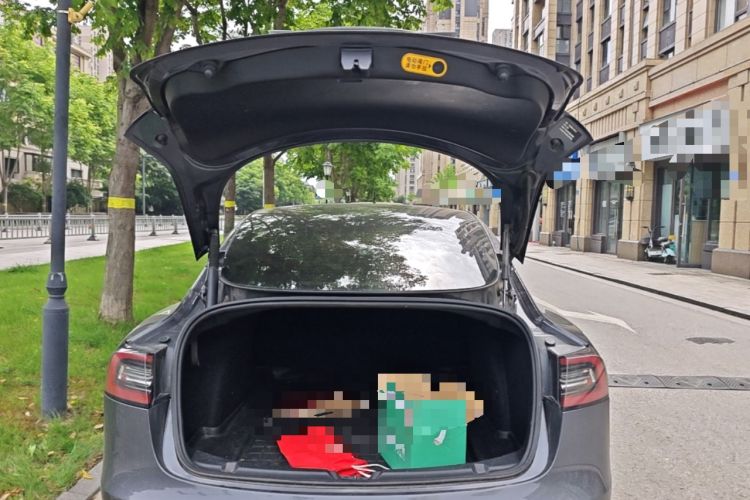 Used Tesla Model 3 2021 Revised Version Standard Range Rear-Wheel Drive Upgraded Edition 3D1 Trunk