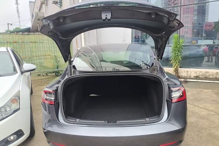 Used Tesla Model 3 2021 Revised Version Standard Range Rear-Wheel Drive Upgraded Edition 3D1 Trunk
