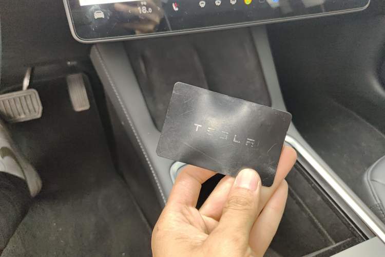 Used Tesla Model 3 2021 Standard Range Rear-Drive Upgraded Version Vehicle Key