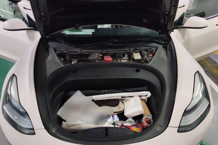 Used Tesla Model 3 2021 Standard Range Rear-Drive Upgraded Version Engine Bay