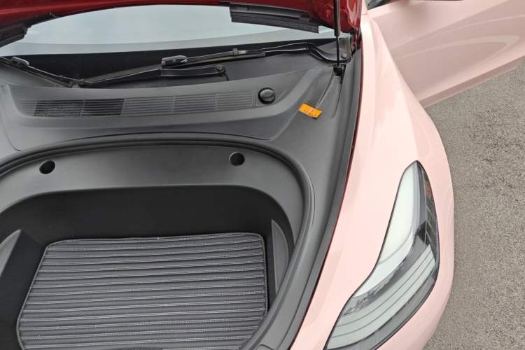 Used Tesla Model 3 2021 Performance High-Performance All-Wheel-Drive Version Engine Bay Left