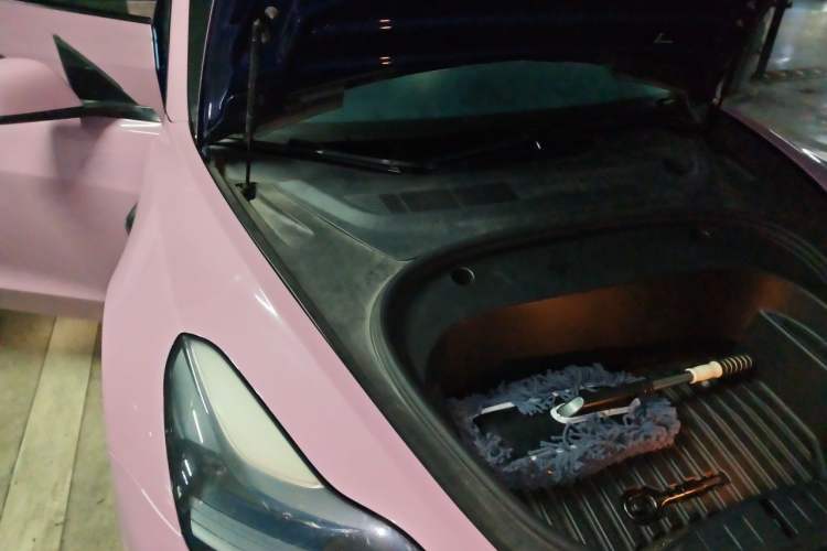 Used Tesla Model 3 2021 Standard Range Rear-Drive Upgraded Version Engine Bay Right