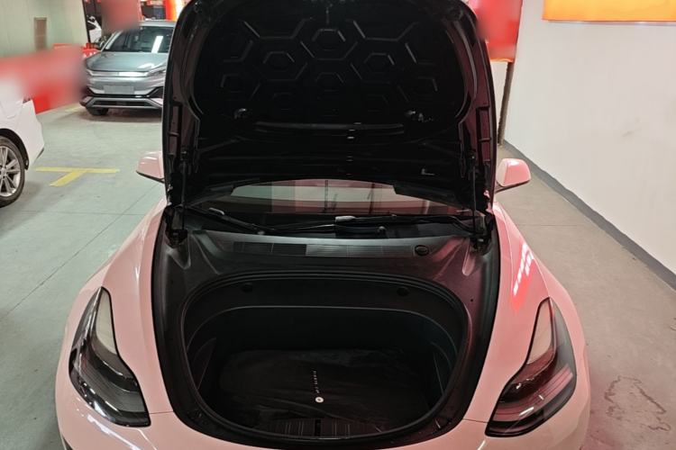 Used Tesla Model 3 2021 Standard Range Rear-Wheel Drive Upgraded Version 3D6 Engine Bay