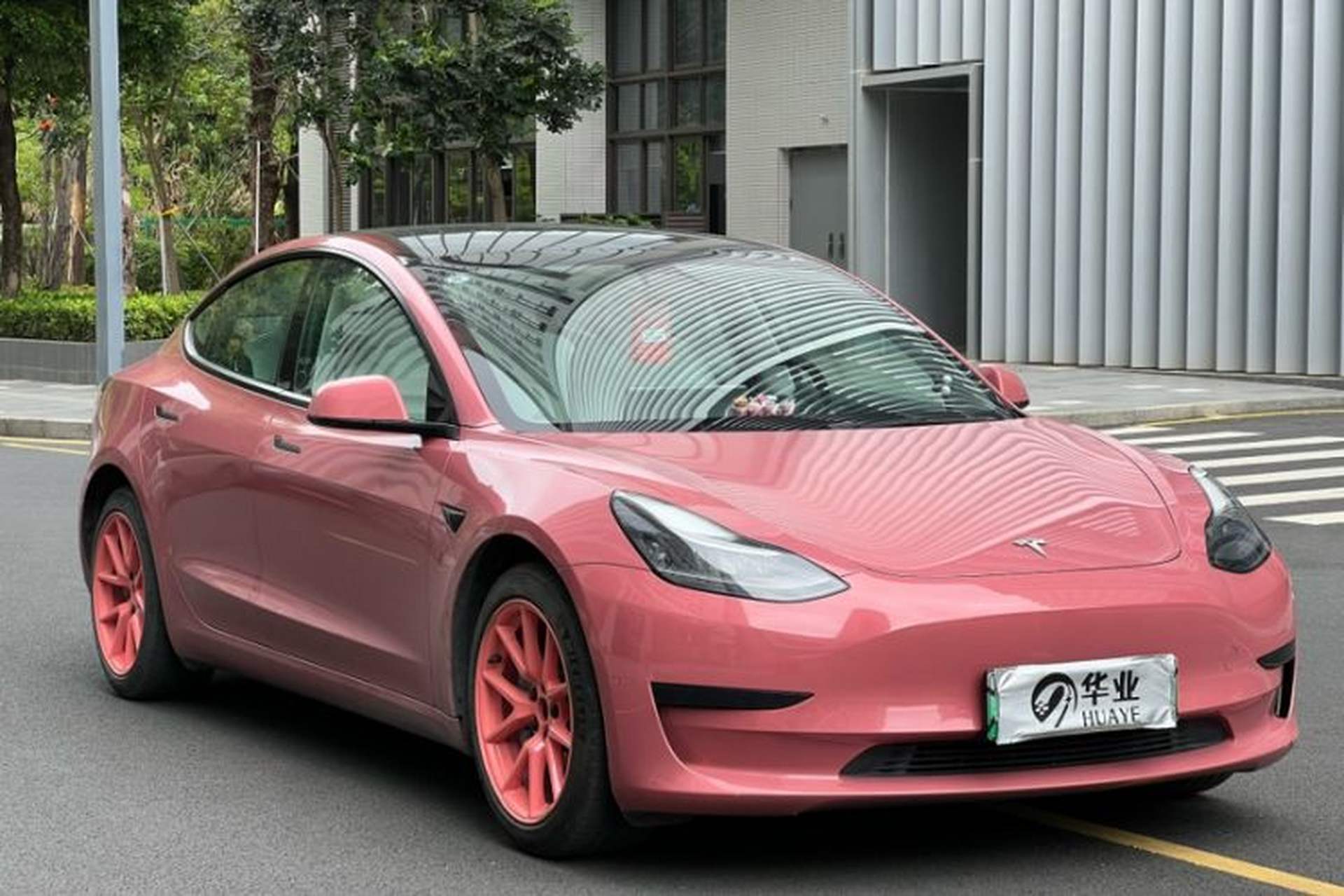 Used Tesla Model 3 2021 Standard Range Rear-Wheel Drive Upgraded Version 3D6 Exterior 7