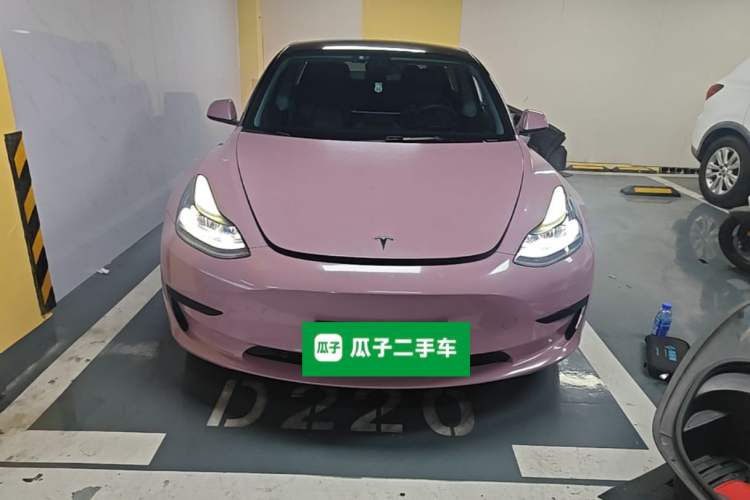 Used Tesla Model 3 2021 Revised Version Standard Range Rear-Wheel Drive Upgraded Edition 3D1 Front