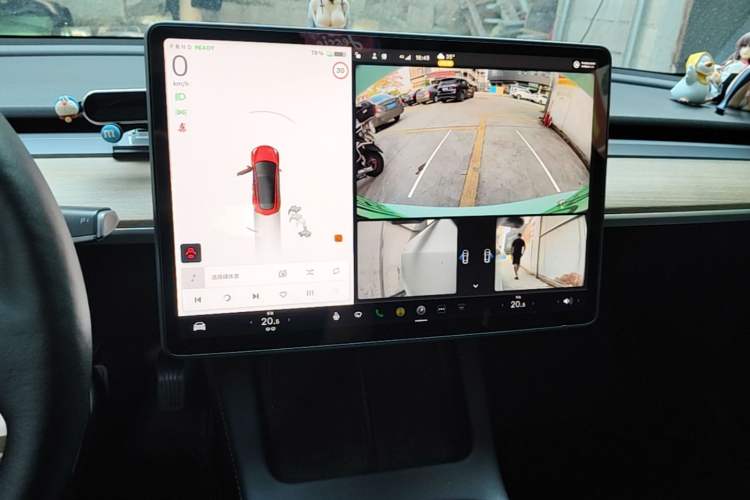 Used Tesla Model 3 2021 Standard Range Rear-Wheel Drive Upgraded Version 3D6 Audio And AC Panel