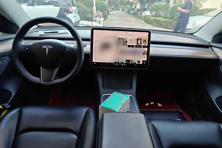 Used Tesla Model 3 2021 Revised Version Standard Range Rear-Wheel Drive Upgraded Edition 3D1 Center Console