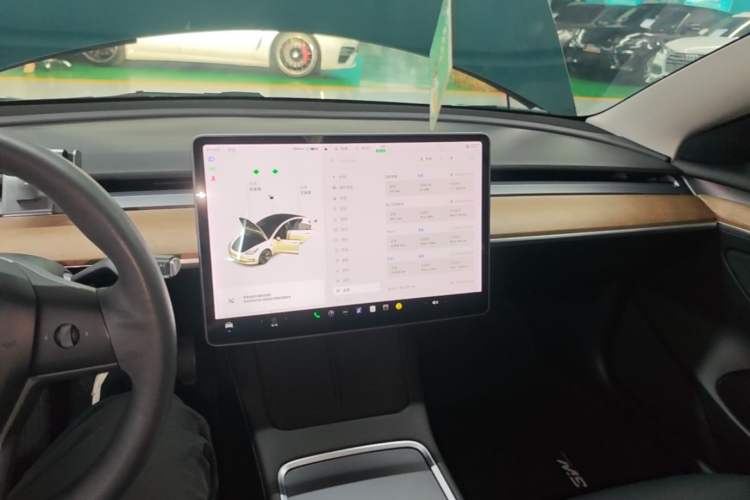 Used Tesla Model 3 2021 Standard Range Rear-Wheel Drive Upgraded Version 3D6 Center Console