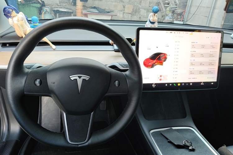 Used Tesla Model 3 2021 Standard Range Rear-Wheel Drive Upgraded Version 3D6 Center Console