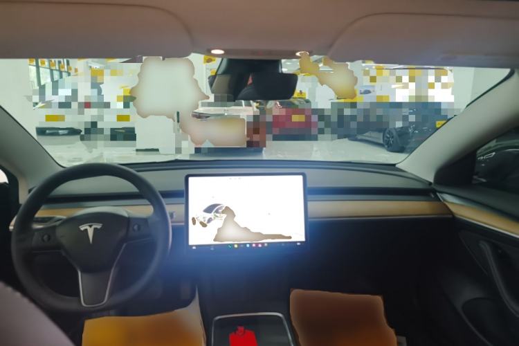 Used Tesla Model 3 2021 Revised Version Standard Range Rear-Wheel Drive Upgraded Edition 3D1 Center Console