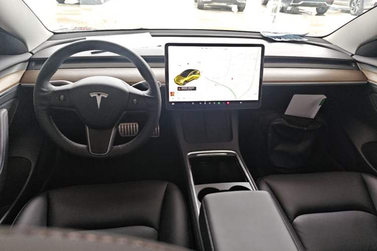 Used Tesla Model 3 2021 Performance High-Performance All-Wheel-Drive Version Center Console