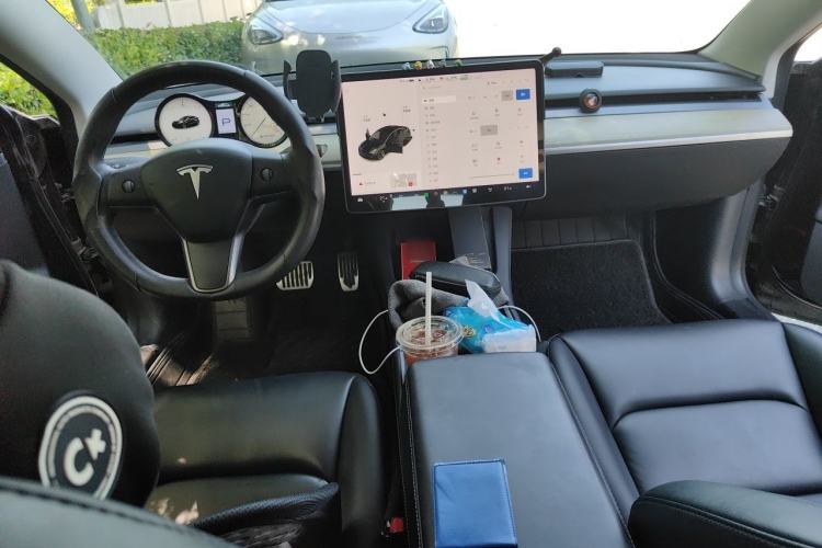 Used Tesla Model 3 2021 Standard Range Rear-Wheel Drive Upgraded Version 3D6 Center Console