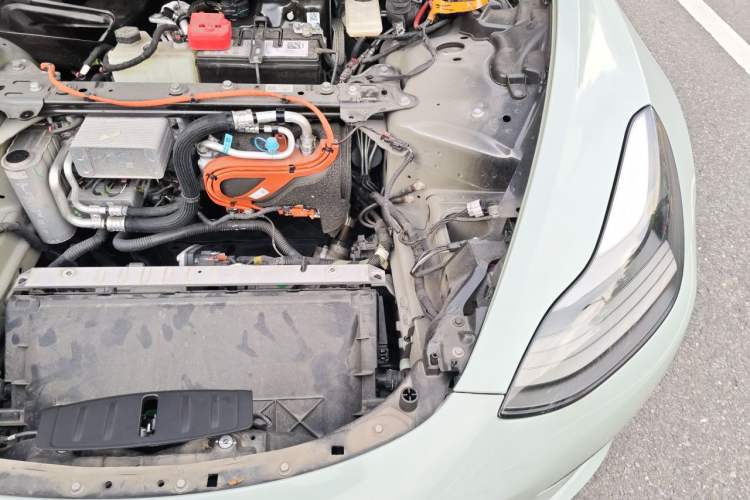 Used Tesla Model 3 2021 Standard Range Rear-Drive Upgraded Version Engine Bay Left