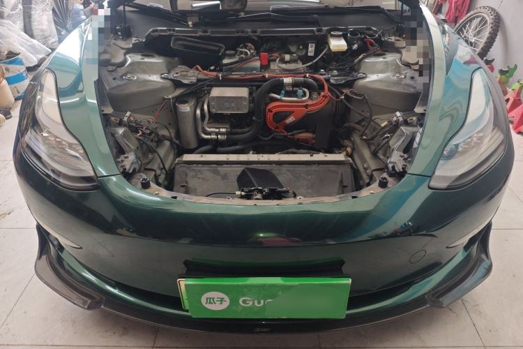Used Tesla Model 3 2021 Revised Version II – Performance High-Performance All-Wheel-Drive Edition Engine Bay