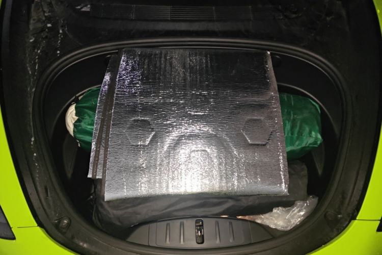 Used Tesla Model 3 2021 Standard Range Rear-Drive Upgraded Version Engine Bay