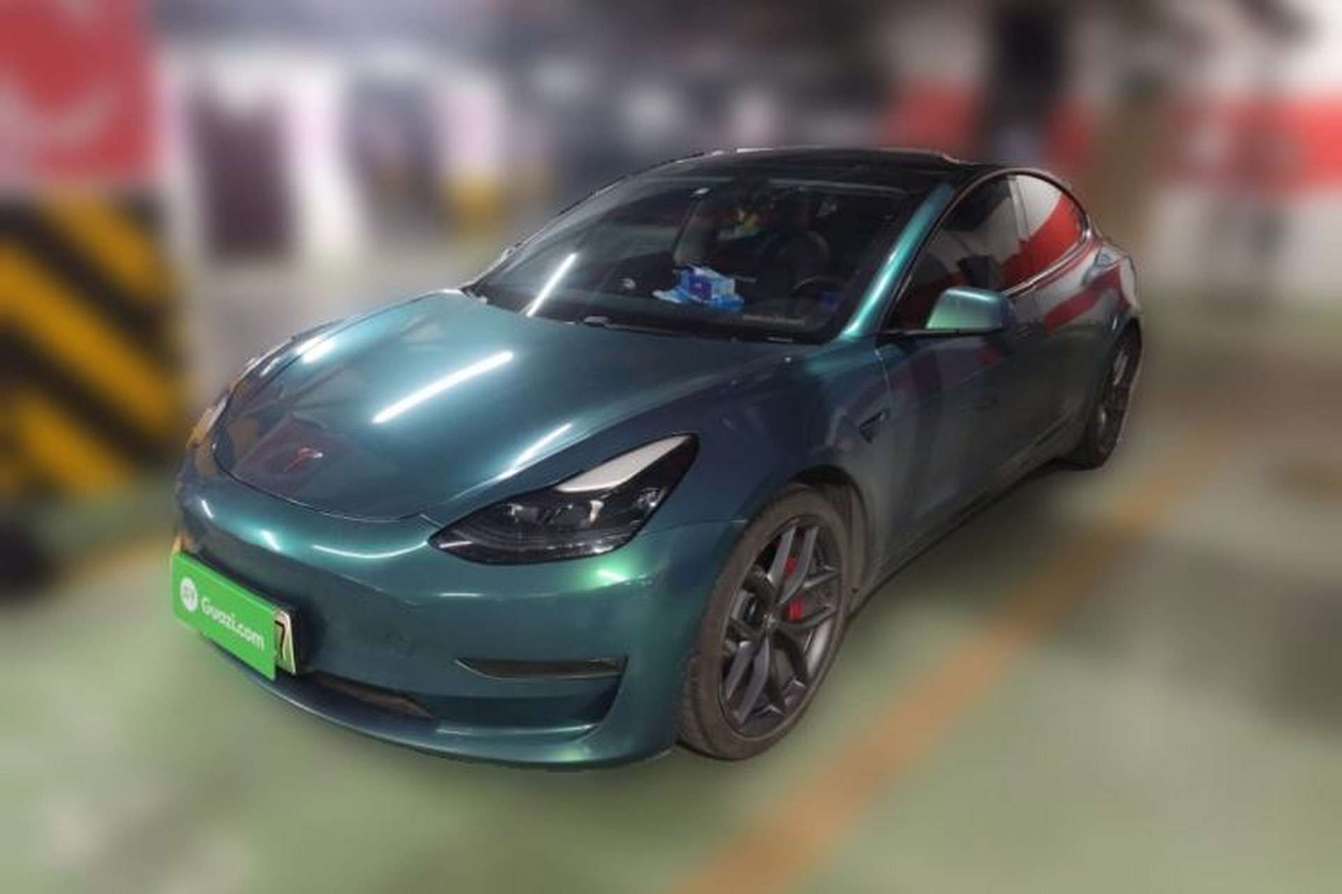 Used Tesla Model 3 2021 Performance High-Performance All-Wheel-Drive Version Front Left 45 Deg