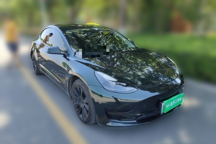 Used Tesla Model 3 2021 Standard Range Rear-Wheel Drive Upgraded Version 3D6 Front Right 45 Deg