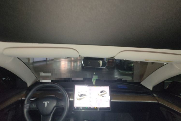 Used Tesla Model 3 2021 Standard Range Rear-Wheel Drive Upgraded Version 3D6 Headliner
