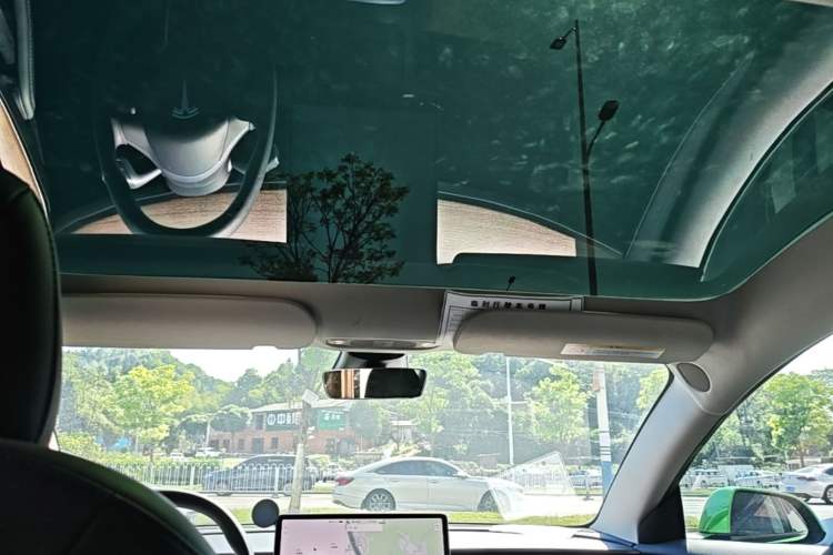 Used Tesla Model 3 2021 Standard Range Rear-Wheel Drive Upgraded Version 3D6 Headliner