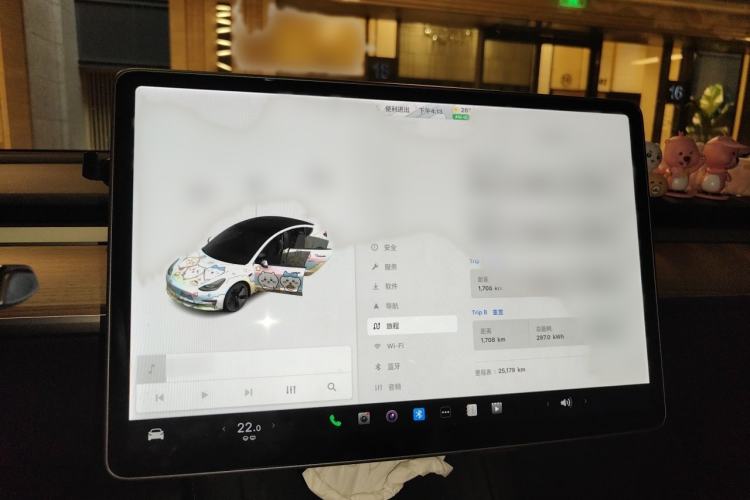 Used Tesla Model 3 2021 Standard Range Rear-Drive Upgraded Version Instrument Cluster