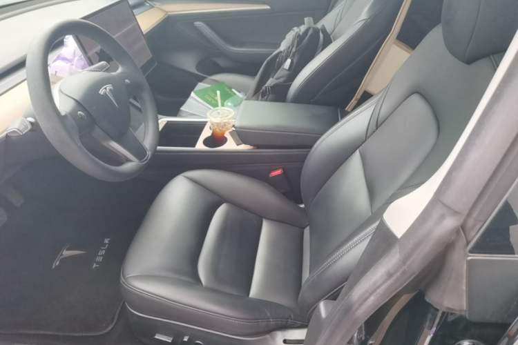 Used Tesla Model 3 2021 Standard Range Rear-Drive Upgraded Version Left Front Seat