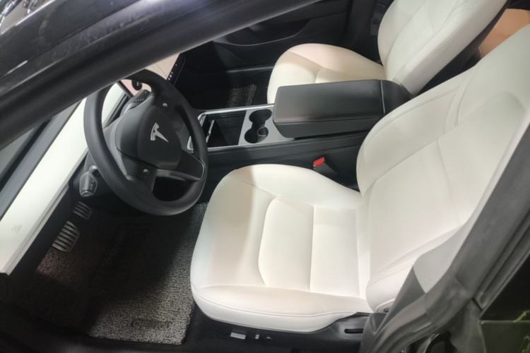 Used Tesla Model 3 2021 Performance High-Performance All-Wheel-Drive Version Left Front Seat